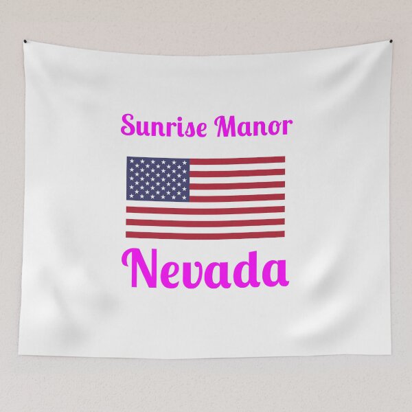 Item preview, Sunrise Manor Nevada - Stylish Prints, designed and sold by Fleetwood1994.