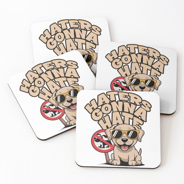 Item preview, Haters Gonna Hate Lablador Dog designed and sold by MonkiFlipp.
