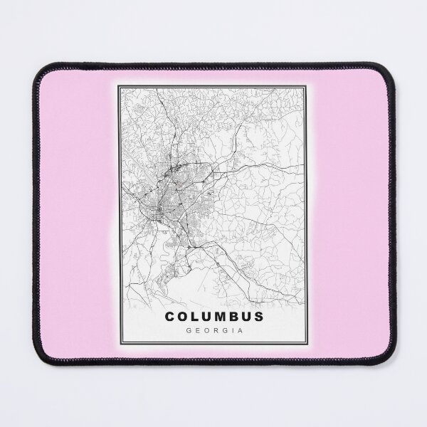 Item preview, Minimalist Columbus Map designed and sold by Tamas Das.
