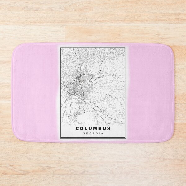 Item preview, Minimalist Columbus Map designed and sold by Tamas Das.