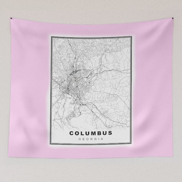 Item preview, Minimalist Columbus Map designed and sold by Tamas Das.