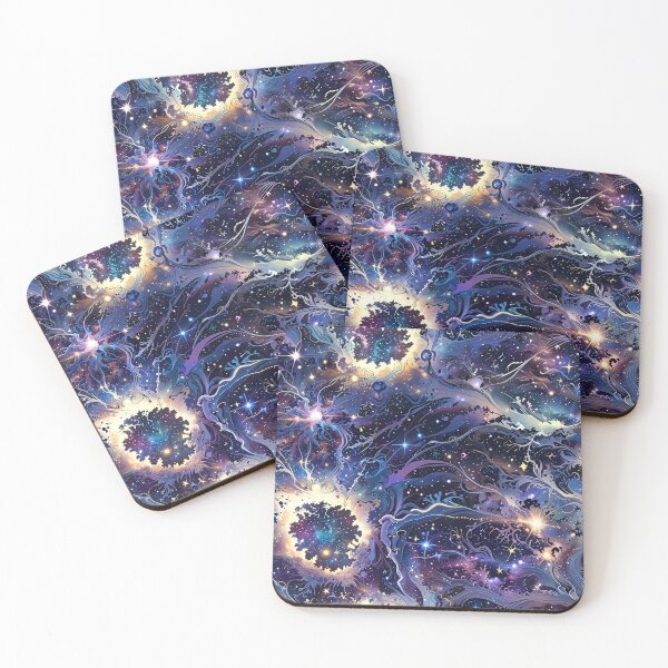 Item preview, Cosmic dreamscape, glowing nebulae designed and sold by CoolPixels.