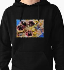 Strawberry cake drawn Art Pullover Hoodie