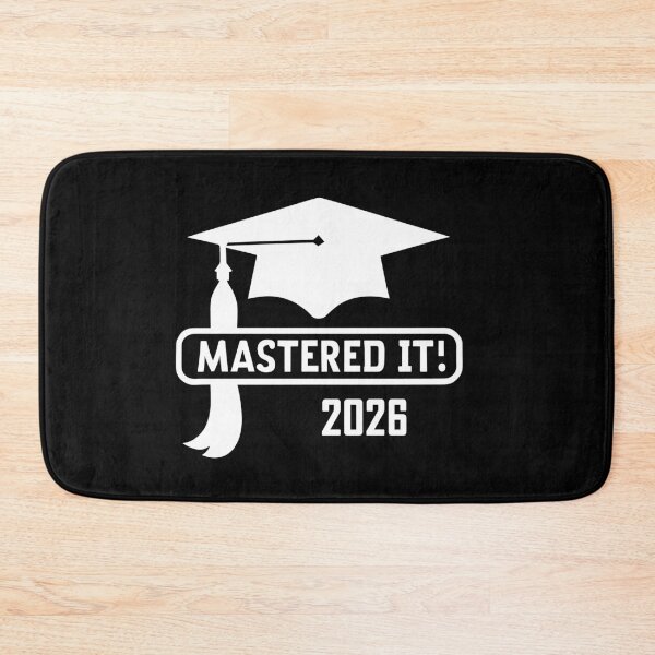 Item preview, Mastered it 2026 white - Achievement Unlocked designed and sold by EmeraldeaArt.