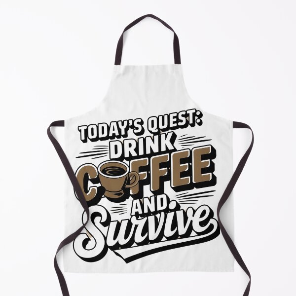 Item preview, Today's Quest Drink Coffee And Survive designed and sold by universe-hold ⭐⭐⭐⭐⭐.