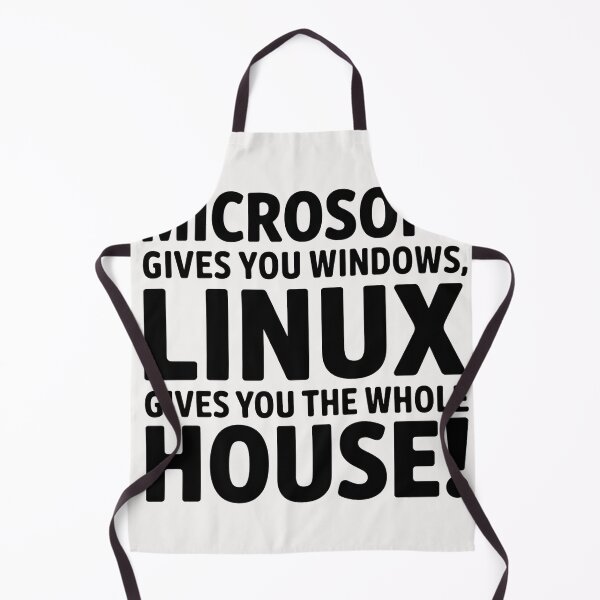 Item preview, Microsoft Gives you Windows, Linux Gives The Whole House designed and sold by universe-hold ⭐⭐⭐⭐⭐.