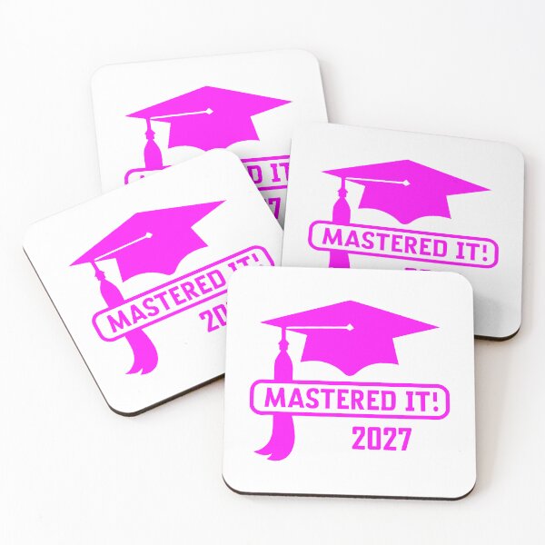 Item preview, Mastered it 2027 - pink design designed and sold by EmeraldeaArt.