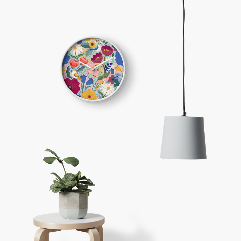 Item preview, Clock designed and sold by Cecca-Designs.