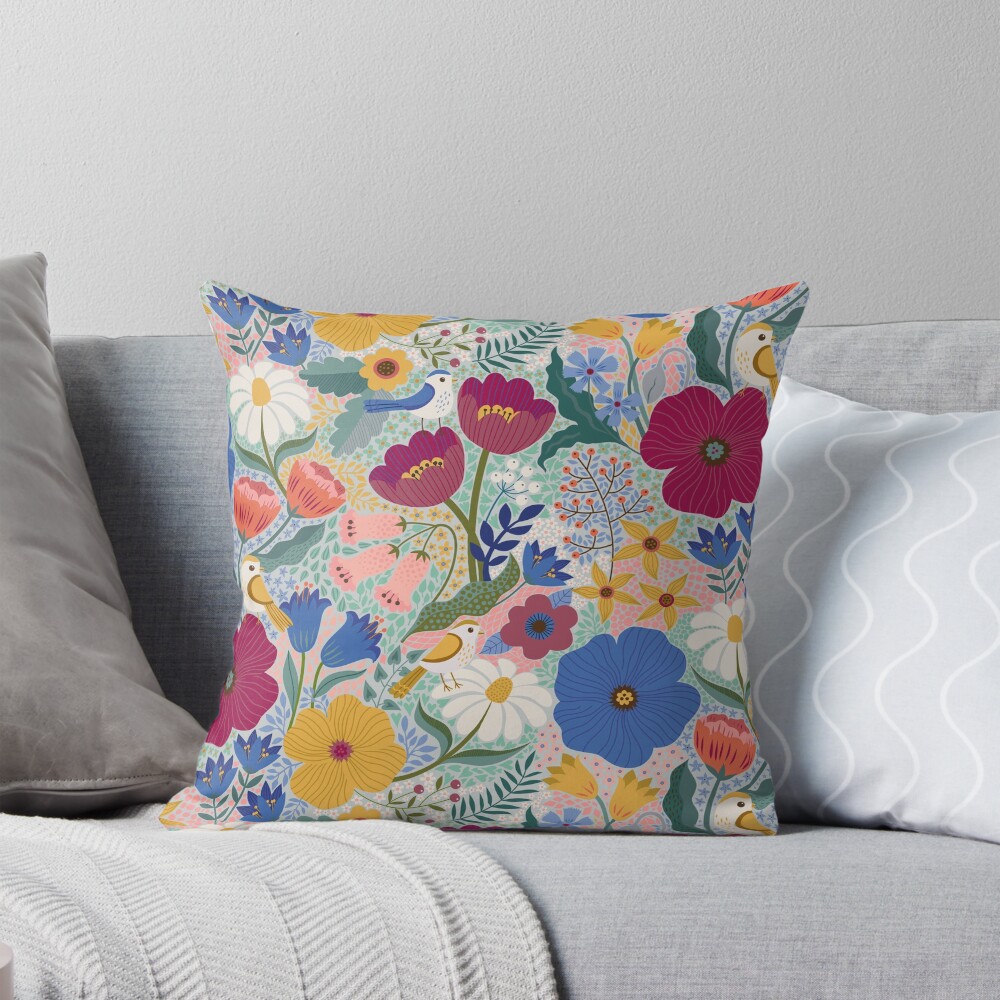 Item preview, Throw Pillow designed and sold by Cecca-Designs.