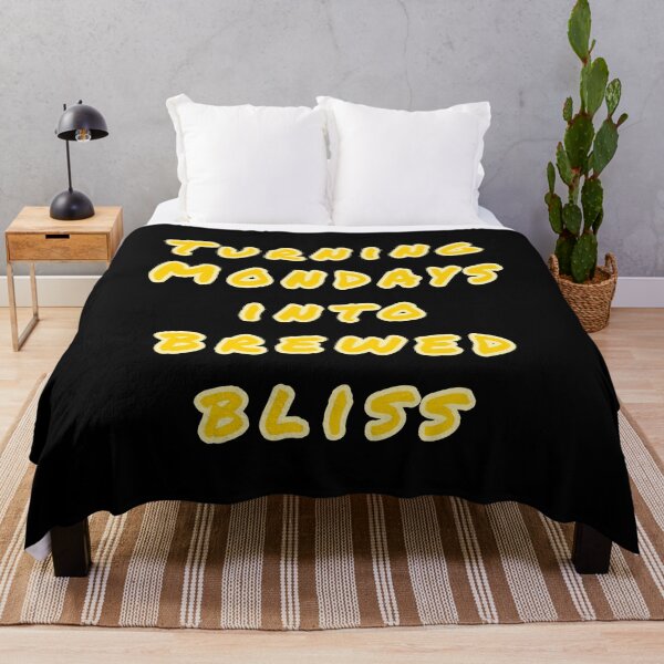 Item preview, Turning Mondays into Brewed Bliss. designed and sold by Nomad-Maynard.