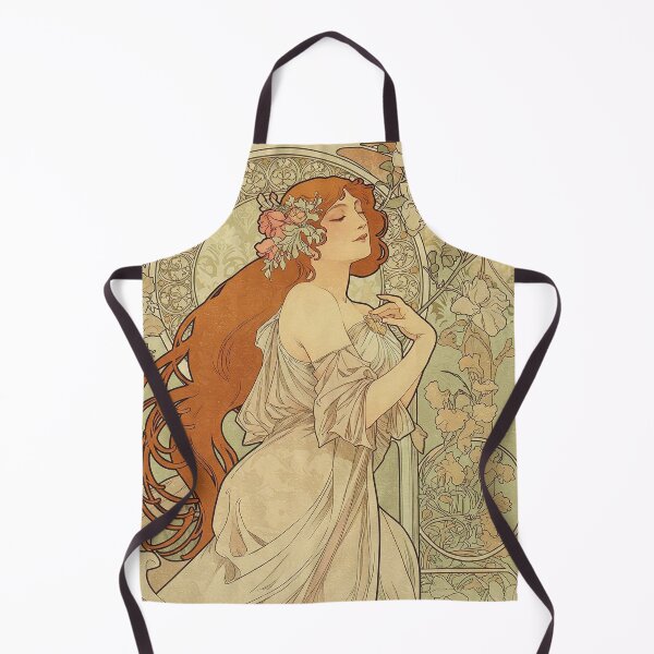 Item preview, Inspired By Alphonse Mucha Dreams Painting in 1897 designed and sold by Tamas Das.