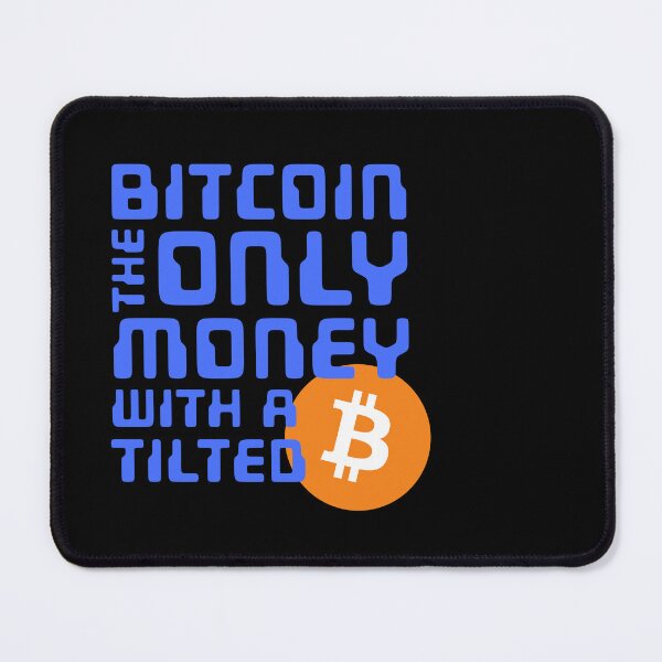 Item preview, Bitcoin – The only Currency with a Slanted B designed and sold by OrangePilled.