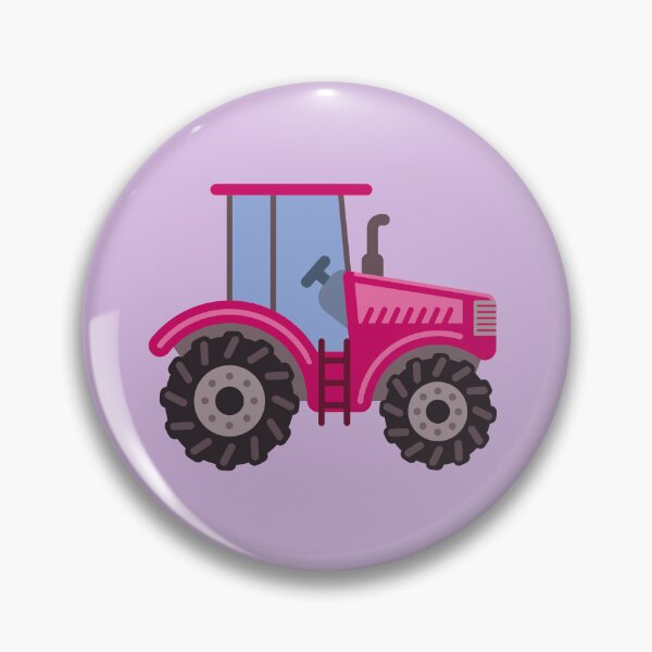 Item preview, Pink tractor designed and sold by BSBgraphics.