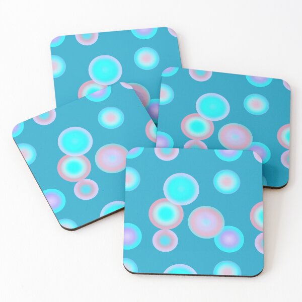 Item preview, Gradient Pastel Dots on Blue  designed and sold by JaygiesDesign.