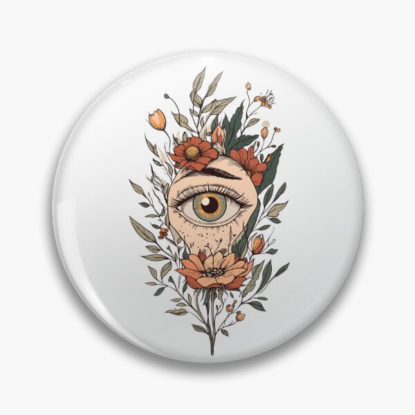 Item preview, Ethereal Vision - Hand-Drawn Third Eye designed and sold by MiszungART.
