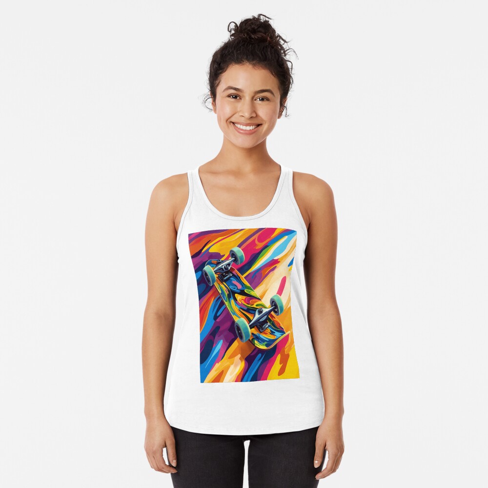 Item preview, Racerback Tank Top designed and sold by ajurnaya.
