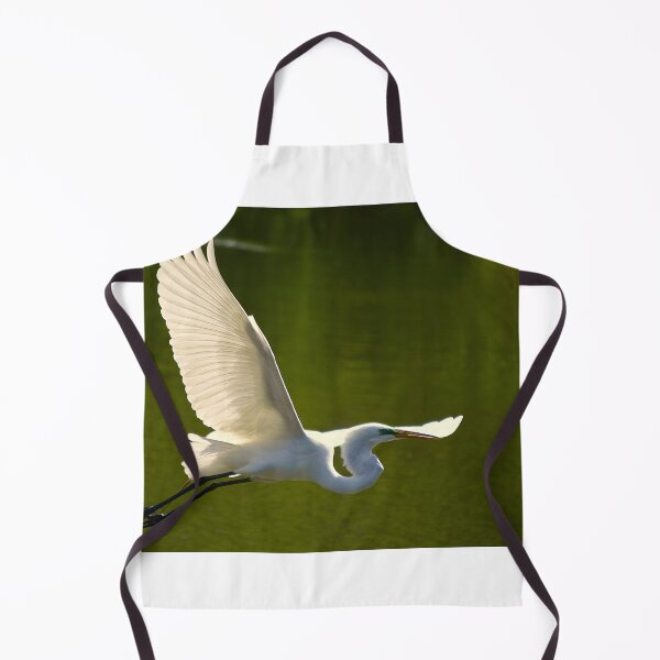 Item preview, Flying Great White Egret   designed and sold by MercerImages.