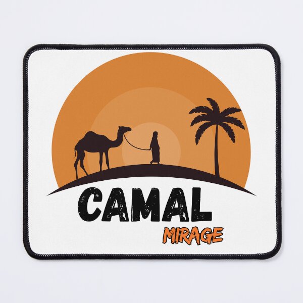 Item preview, Mystic Camel Mirage - Ethereal Desert Scene designed and sold by Moh-nd-Eg.