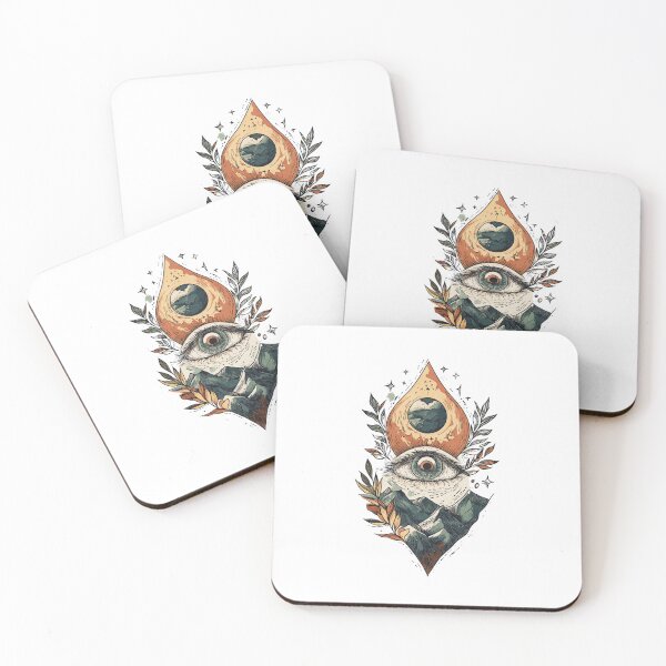 Item preview, Insightful Awakening - Spring Third Eye Symbol designed and sold by MiszungART.
