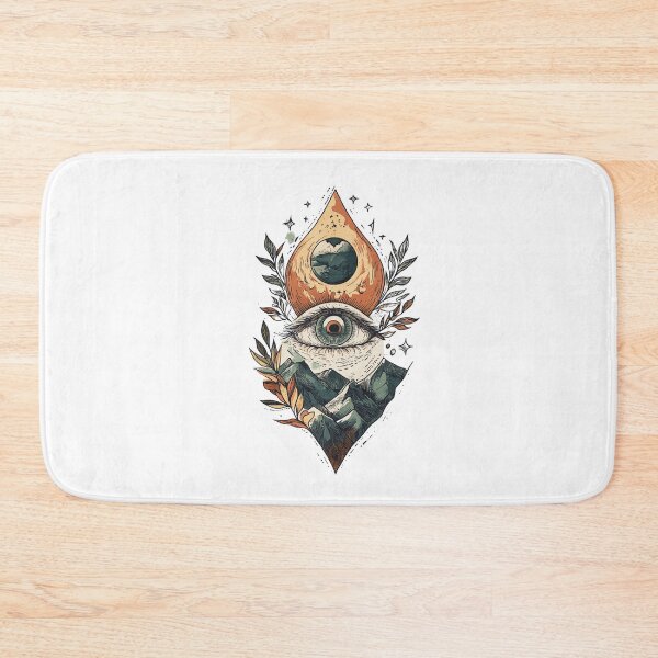 Item preview, Insightful Awakening - Spring Third Eye Symbol designed and sold by MiszungART.