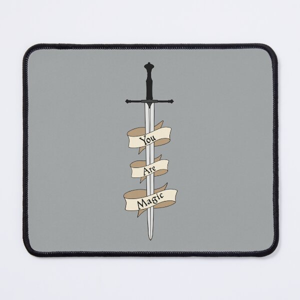 Item preview, You Are Magic Castlecore Sword designed and sold by Skull Fern.