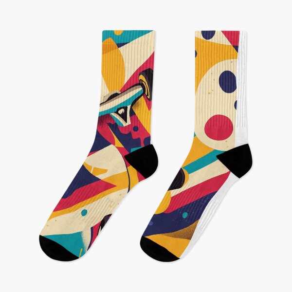 Item preview, Colorful Abstract Skateboard Design – Pop Art Style designed and sold by Moss and Moon Studio.