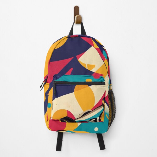 Item preview, Colorful Abstract Skateboard Design – Pop Art Style designed and sold by Moss and Moon Studio.