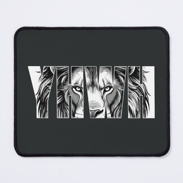 Item preview, YHWH Lion Hebrew God Names | Christian Art designed and sold by Darkifun.