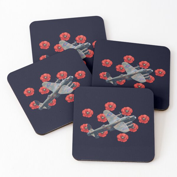 Item preview, Vintage Lancaster Amongst Red Poppies designed and sold by rawshutterbug.