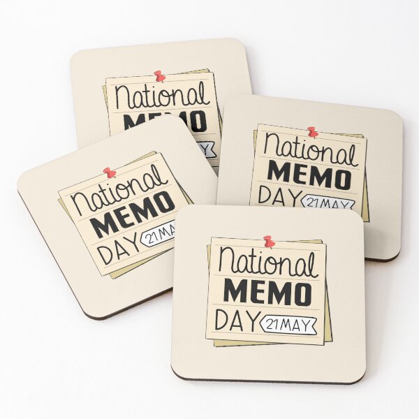 Item preview, 21 May National Memo Day - Wacky Holidays designed and sold by ChemicalXShop.