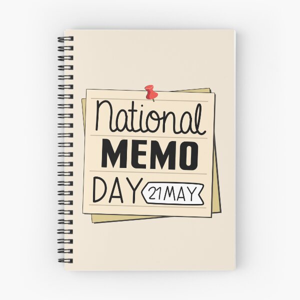 Item preview, 21 May National Memo Day - Wacky Holidays designed and sold by ChemicalXShop.