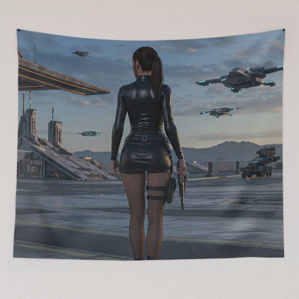Item preview, In the space colony New Adelaid designed and sold by e-not-shop.