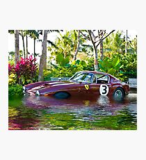 Ferrari 1951 212 Export Vignale Cabriolet, Under Water Photographic Print