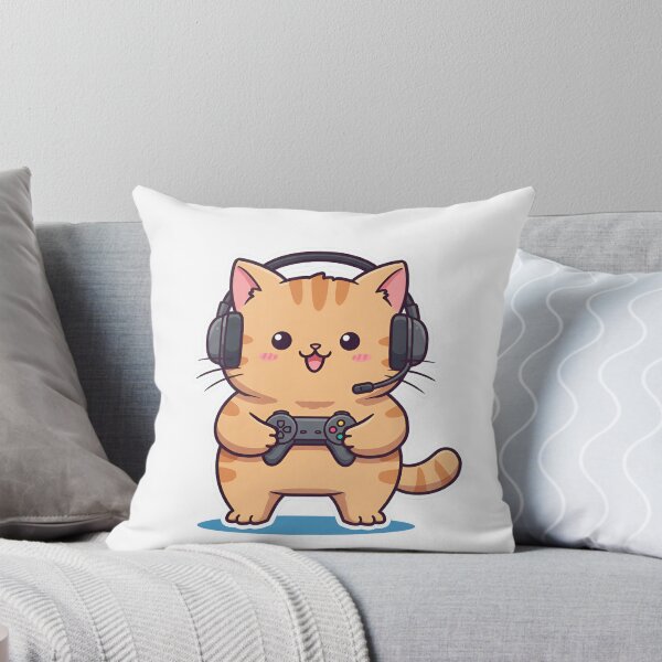 Item preview, Cat Gamer designed and sold by atihca.