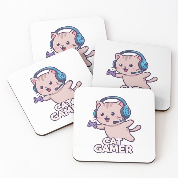 Item preview, Cat Gamer designed and sold by atihca.