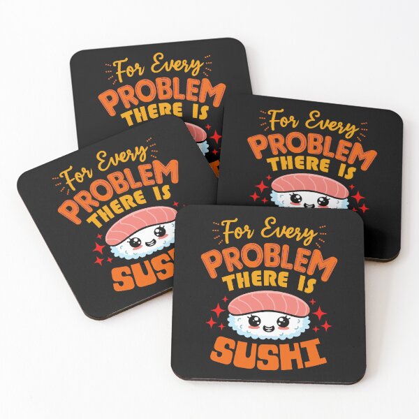 Item preview, Funny Cute Japanese Sushi Lover Typography Meme designed and sold by BoggsNicolasArt.