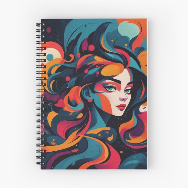 Item preview, Hermosa gráfica colorida femenina designed and sold by Erlin Rudho.