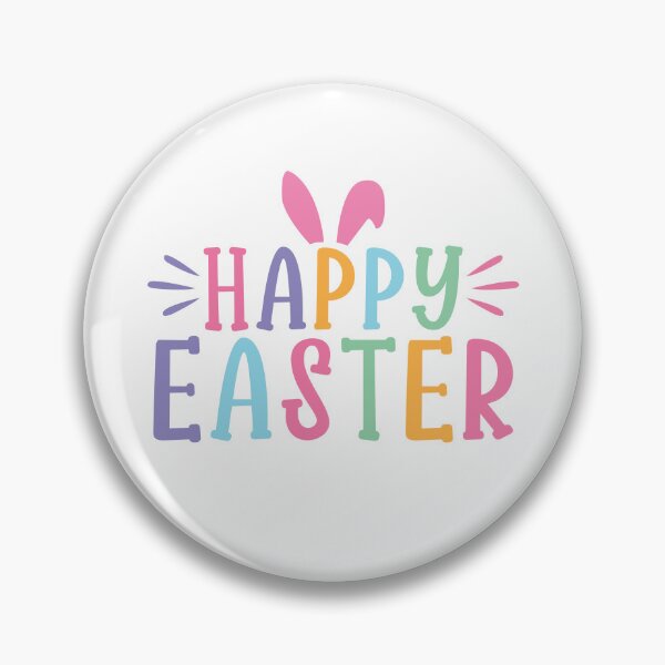 Item preview, Happy Easter Bunny Ears Pastel Typography Design Gifts designed and sold by Maniutek.