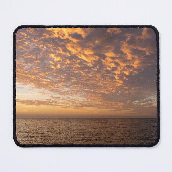 Item preview, Heavenly Golden Plumes Cloudscape Over Water designed and sold by Georgia Mizuleva.