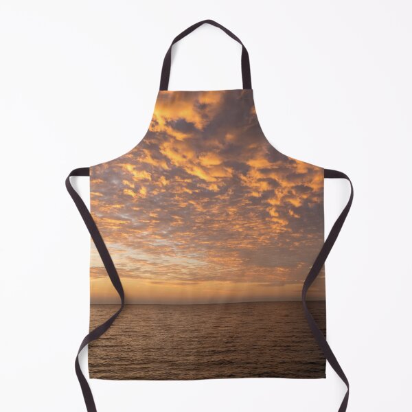 Item preview, Heavenly Golden Plumes Cloudscape Over Water designed and sold by Georgia Mizuleva.