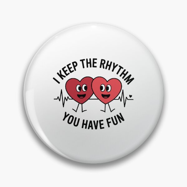 Item preview, Cardiology Humor - I Keep The Rhythm, You Have Fun designed and sold by GRABAPSHOP.