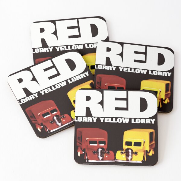 Item preview, Red Lorry Yellow Lorry designed and sold by RUMI-ART-PLANET.