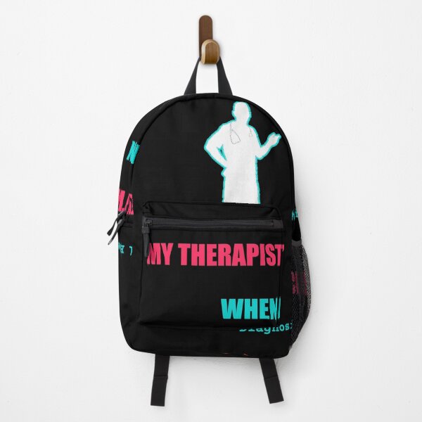 Item preview, "My Therapist’s Eye Twitches When I Walk In" Dark Psychology Humor T-Shirt designed and sold by BrushRushX.