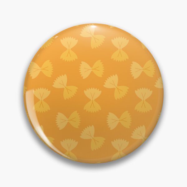 Item preview, Pasta farfalle on orange designed and sold by reneesillus.