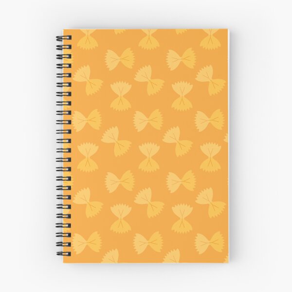 Item preview, Pasta farfalle on orange designed and sold by reneesillus.