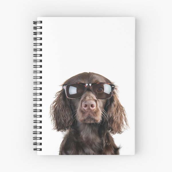 Item preview, Funny cool Field Spaniel Dog wearing sunglasses designed and sold by LazyOwlStore.