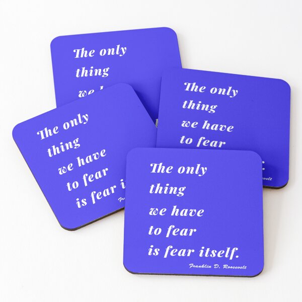 Item preview, Diseño de cita de FDR Fear Itself 1 designed and sold by DigitalandPhoto.
