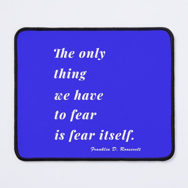Item preview, FDR Fear Itself Quote design 1 designed and sold by DigitalandPhoto.