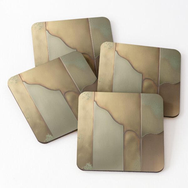 Item preview, Aged Bronze Panels with Organic Patina designed and sold by SurfaceCraft Studio.