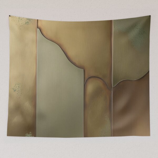 Item preview, Aged Bronze Panels with Organic Patina designed and sold by SurfaceCraft Studio.
